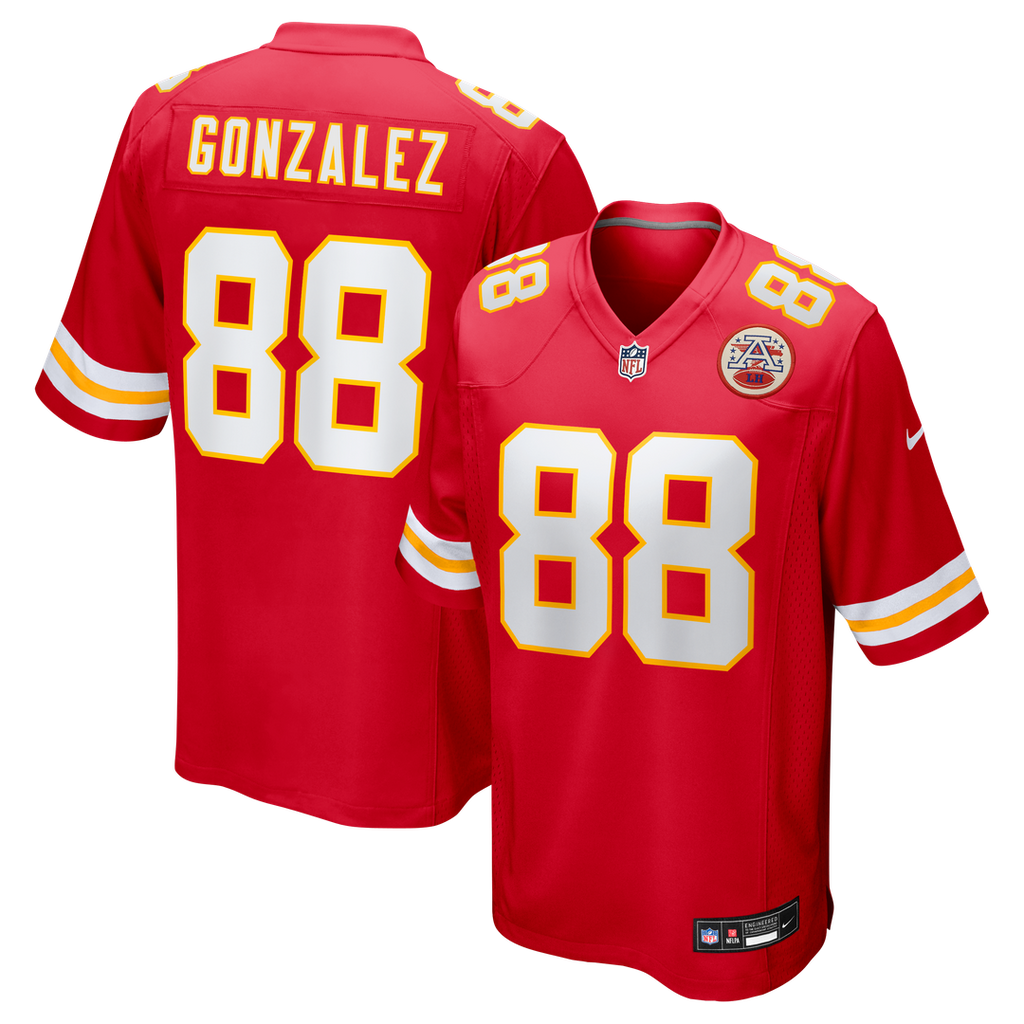 Men's Kansas City Chiefs Tony Gonzalez Nike Red Game Retired Player Jersey