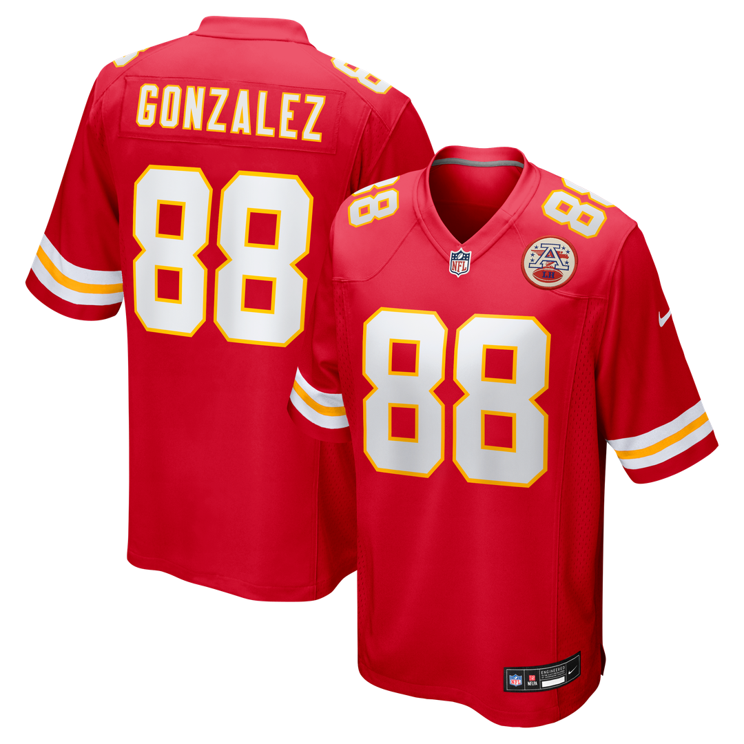 Men's Kansas City Chiefs Tony Gonzalez Nike Red Game Retired Player Jersey