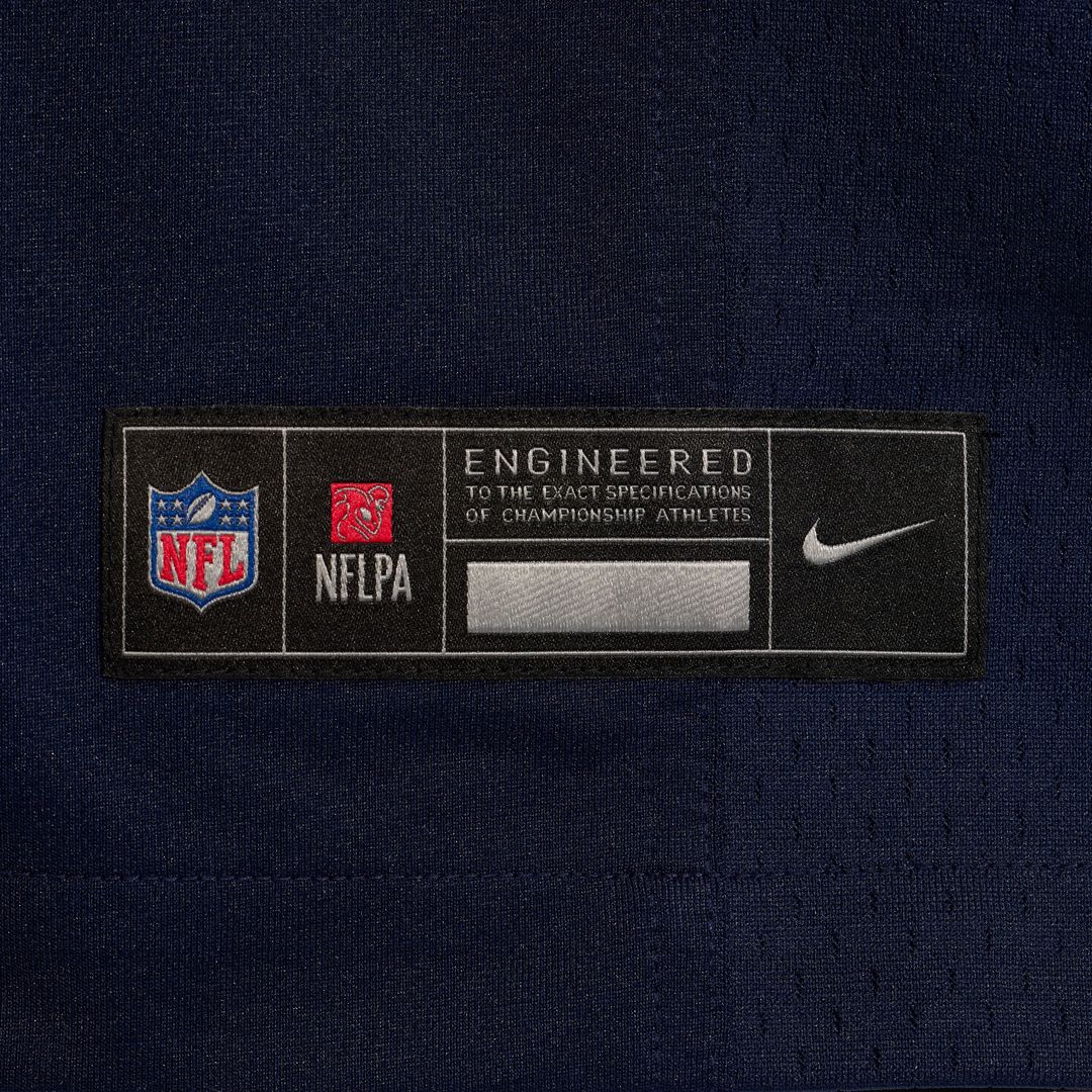 Men's Dallas Cowboys Caleb Downs Nike Navy Team Game Jersey