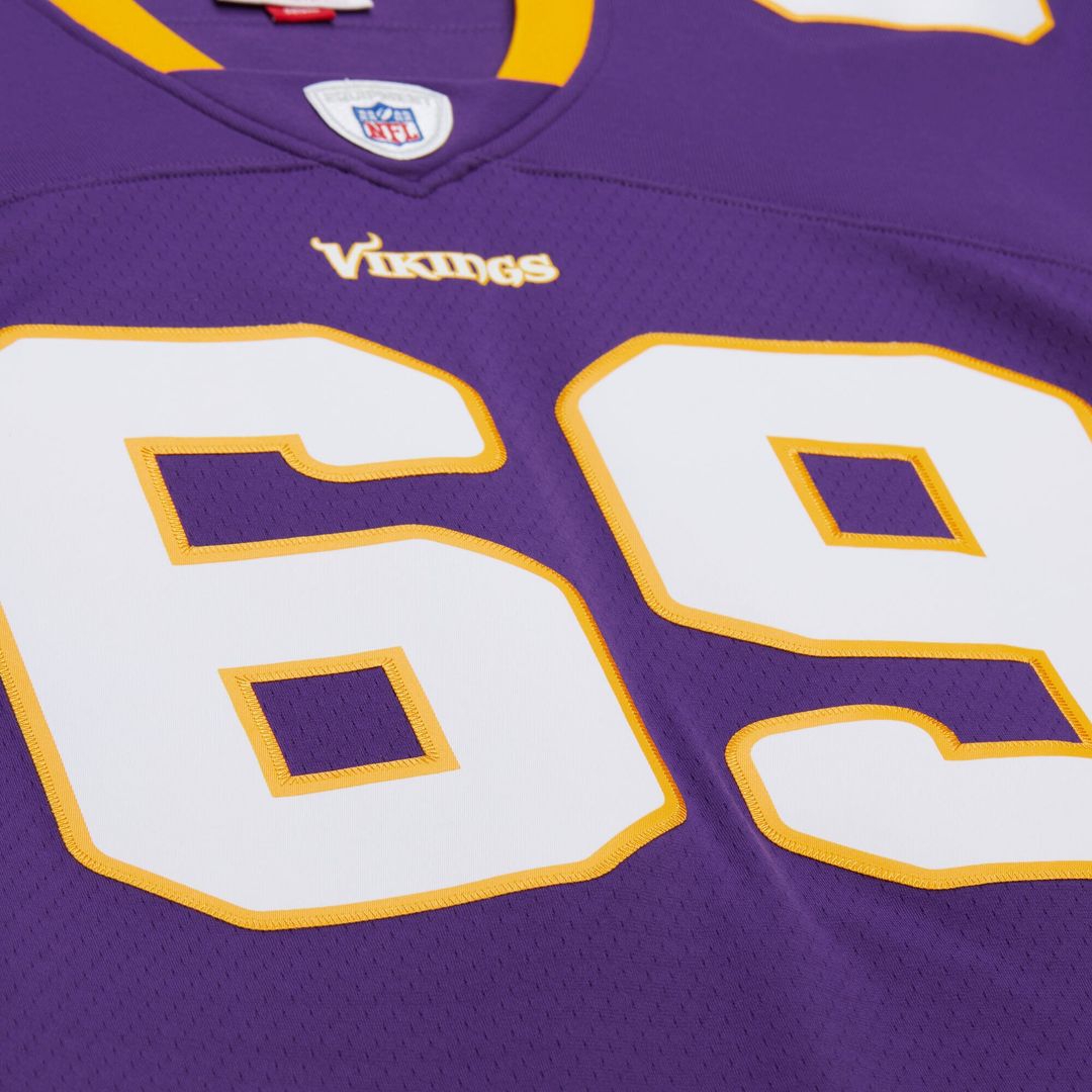Men's Minnesota Vikings Jared Allen Mitchell & Ness Purple 2011 Legacy Replica Jersey