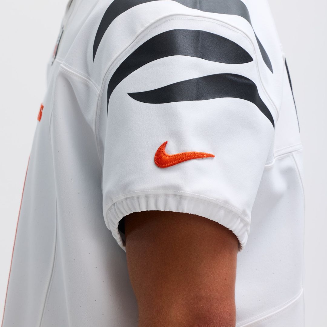 Men's Cincinnati Bengals Joe Burrow Nike White  Vapor F.U.S.E. Elite Jersey