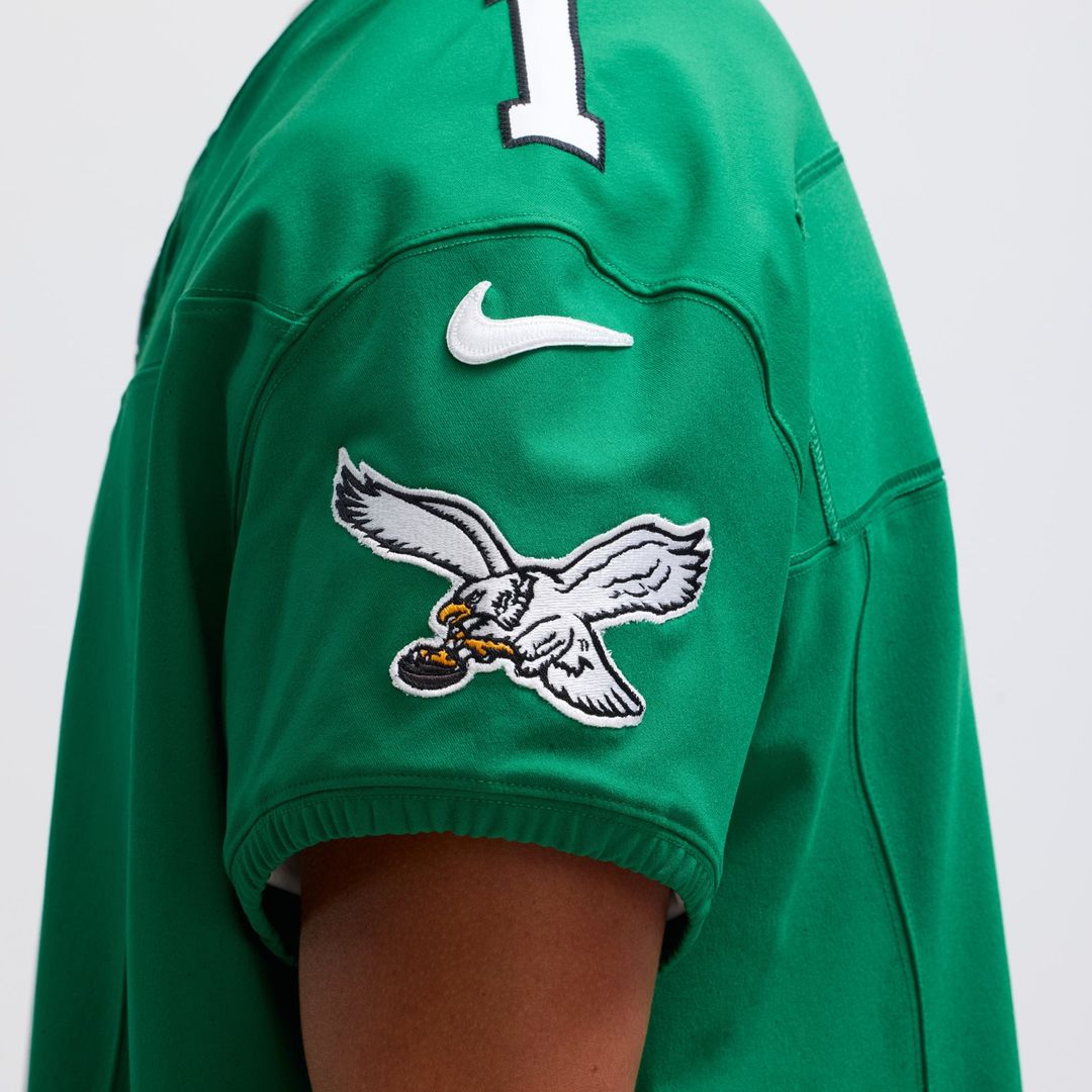 Men's Philadelphia Eagles Jalen Hurts Nike Midnight Green Team Vapor F.U.S.E. Elite Jersey