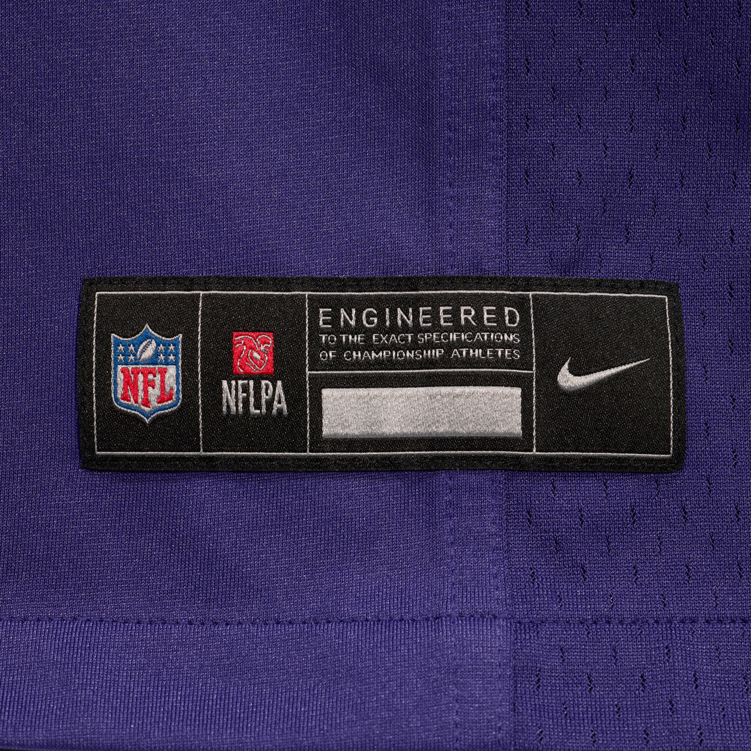 Men's Baltimore Ravens Cooper Rush Nike  Purple Team Game Jersey