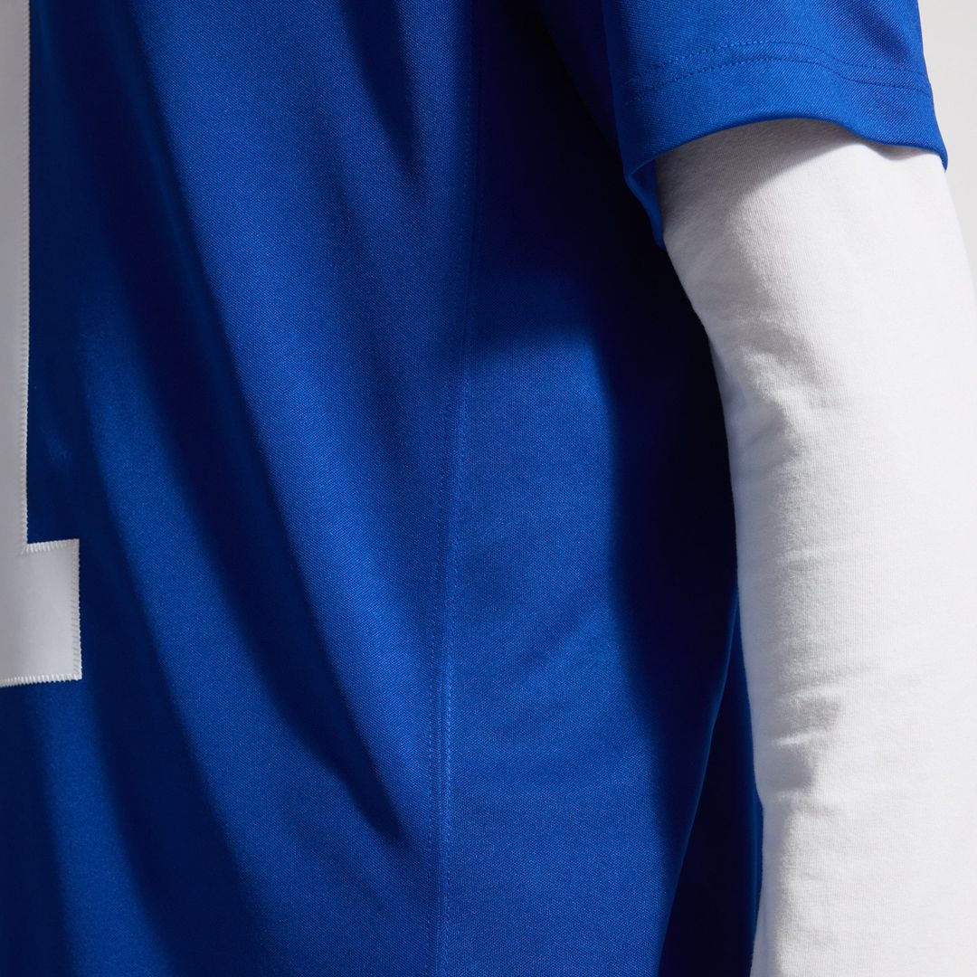 Men's New York Giants Malik Nabers Nike Royal Team Vapor F.U.S.E. Stitched Limited Jersey