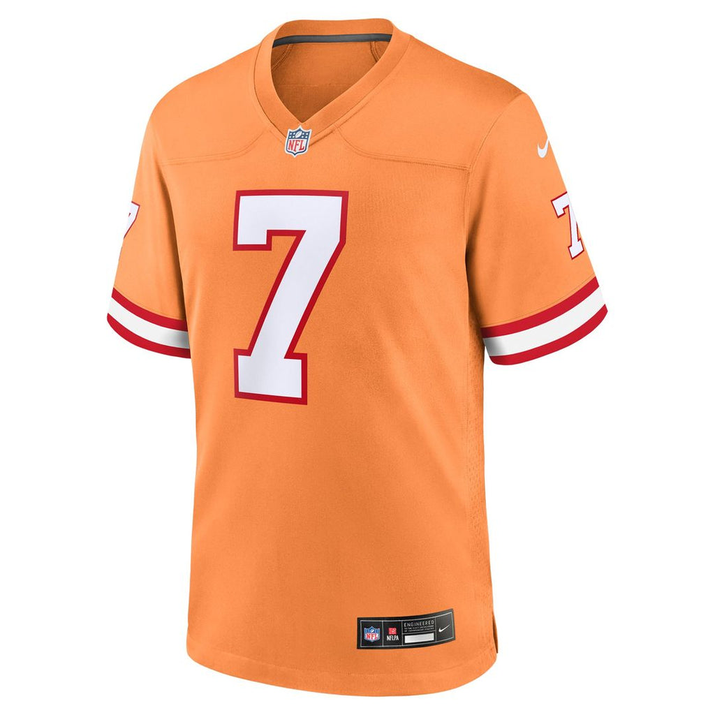 Men's Tampa Bay Buccaneers Bucky Irving Nike  Red  Game Jersey