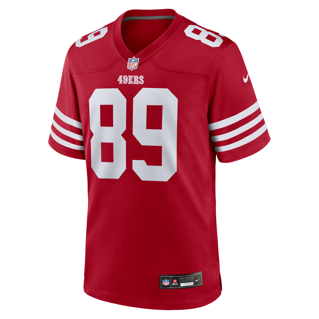 Men's San Francisco 49ers Luke Farrell Nike  Scarlet Team Game Jersey
