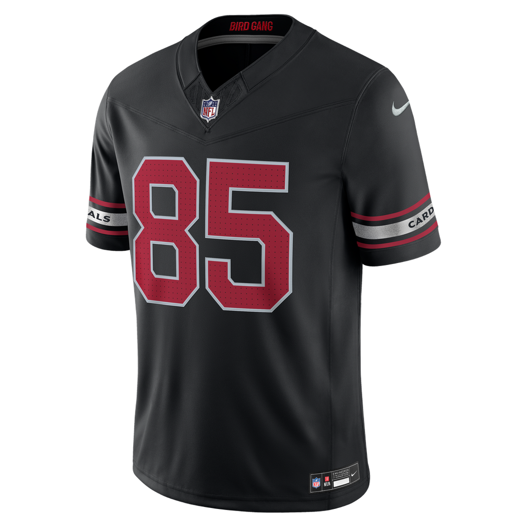Men's Arizona Cardinals Trey McBride Nike Black Alternate Vapor F.U.S.E. Stitched Limited Jersey