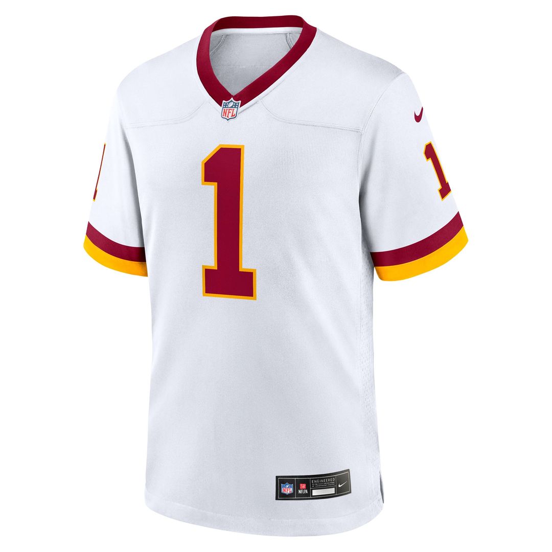 Men's Washington Commanders Deebo Samuel Sr Nike White Game Super Bowl Era Jersey