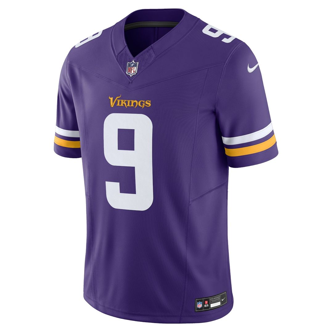 Men's Minnesota Vikings J.J. McCarthy Nike White Vapor F.U.S.E. Limited Jersey