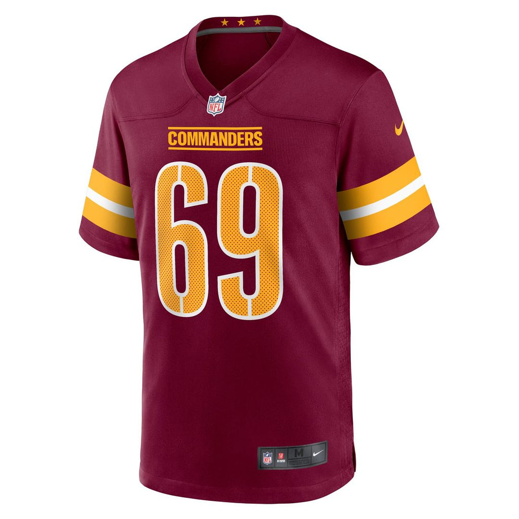 Men's Washington Commanders Tyler Ott Nike  Burgundy  Game Jersey