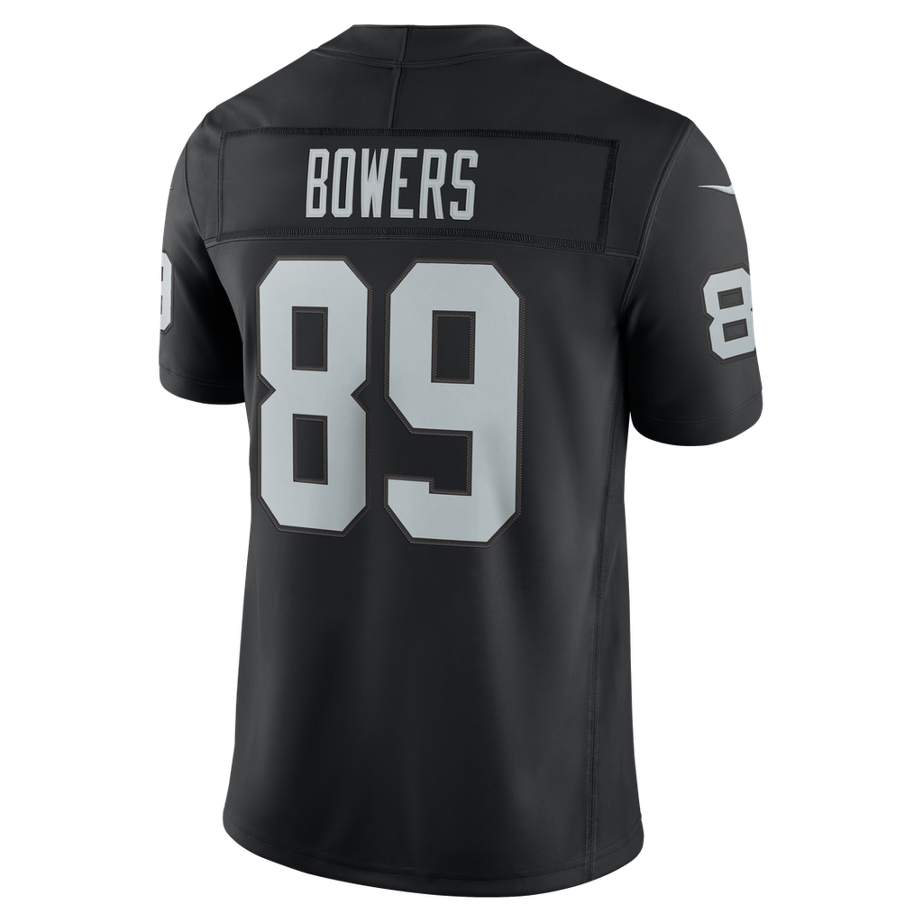 Men's Las Vegas Raiders Brock Bowers Nike White Vapor F.U.S.E. Stitched Limited Jersey