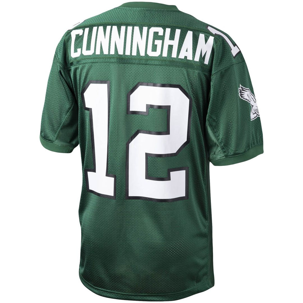 Men's Philadelphia Eagles 1992 Randall Cunningham Mitchell & Ness Green Authentic Throwback Retired Player Jersey
