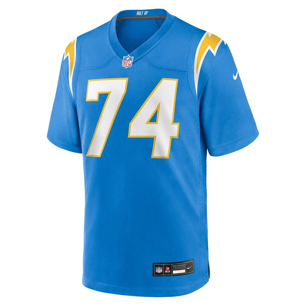 Men's Los Angeles Chargers Kayode Awosika Nike  Powder Blue Team Game Jersey