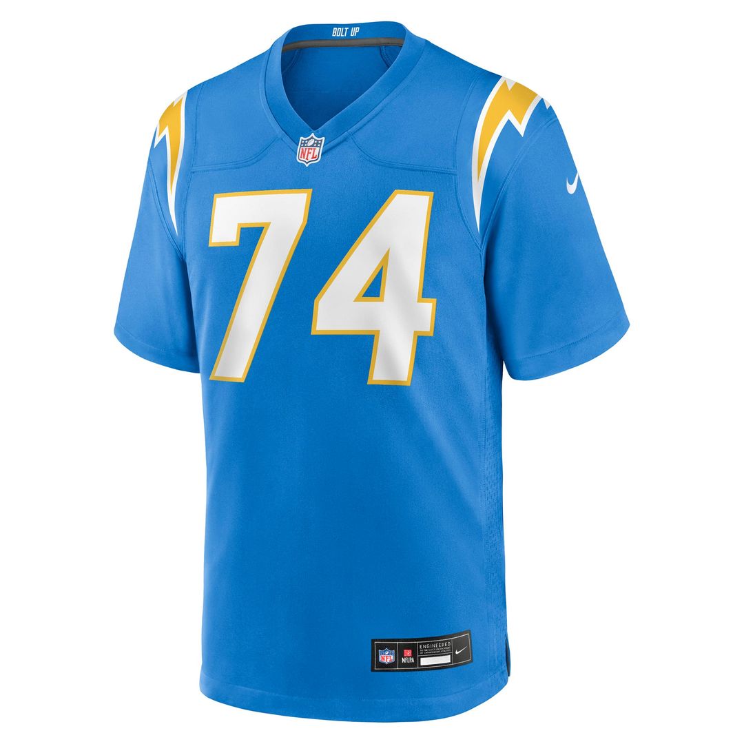 Men's Los Angeles Chargers Kayode Awosika Nike  Powder Blue Team Game Jersey