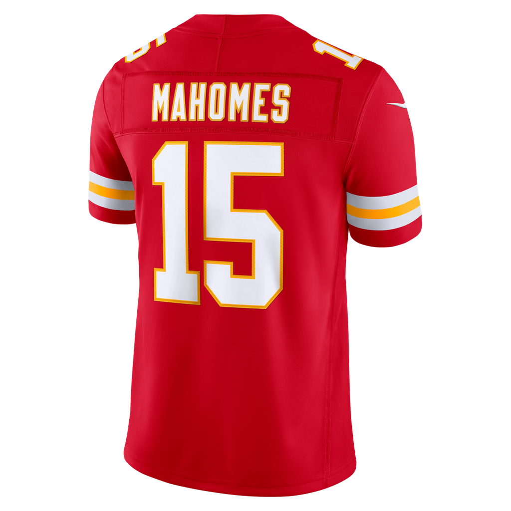 Men's Kansas City Chiefs Patrick Mahomes Nike White Vapor F.U.S.E. Stitched Limited Jersey