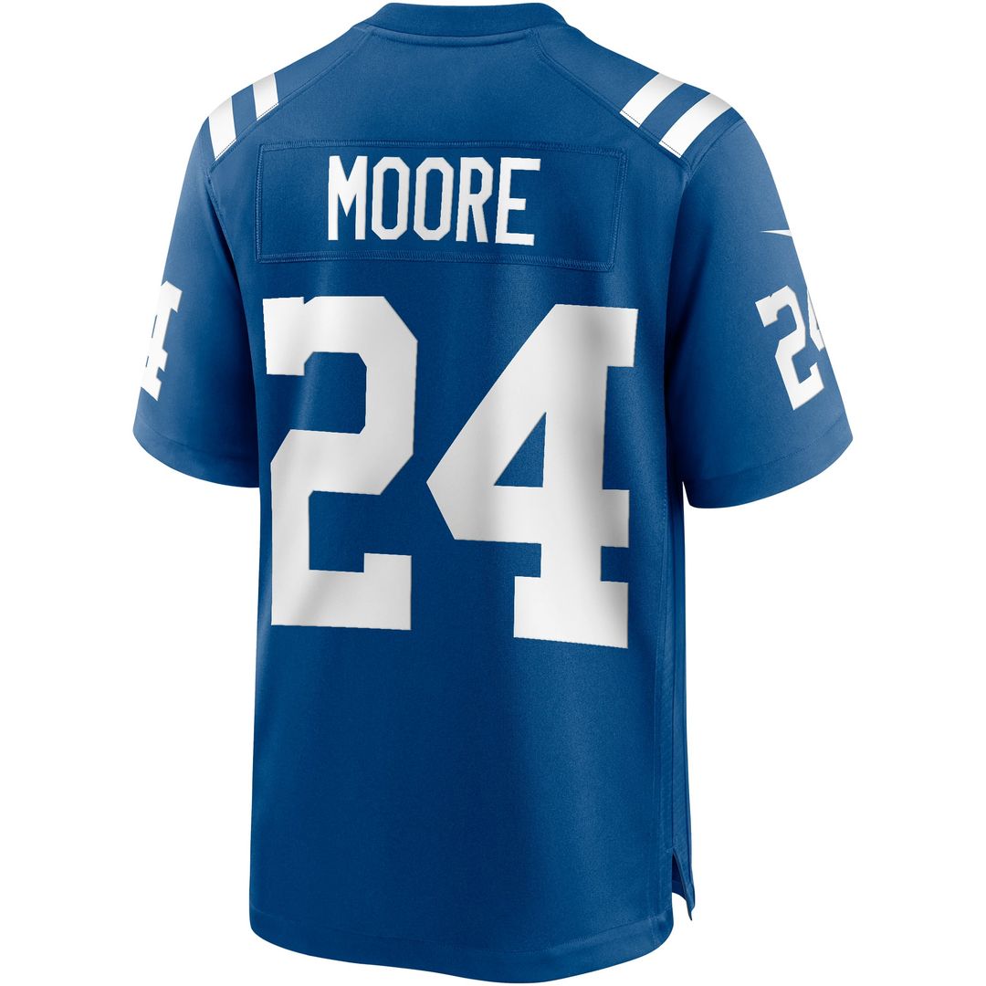 Men's Indianapolis Colts Lenny Moore Nike Royal Game Retired Player Jersey
