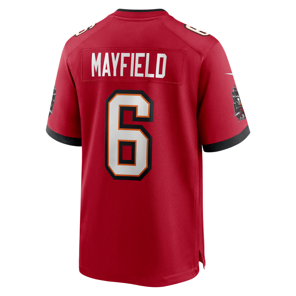 Men's Tampa Bay Buccaneers Baker Mayfield Nike Red Team Game Jersey