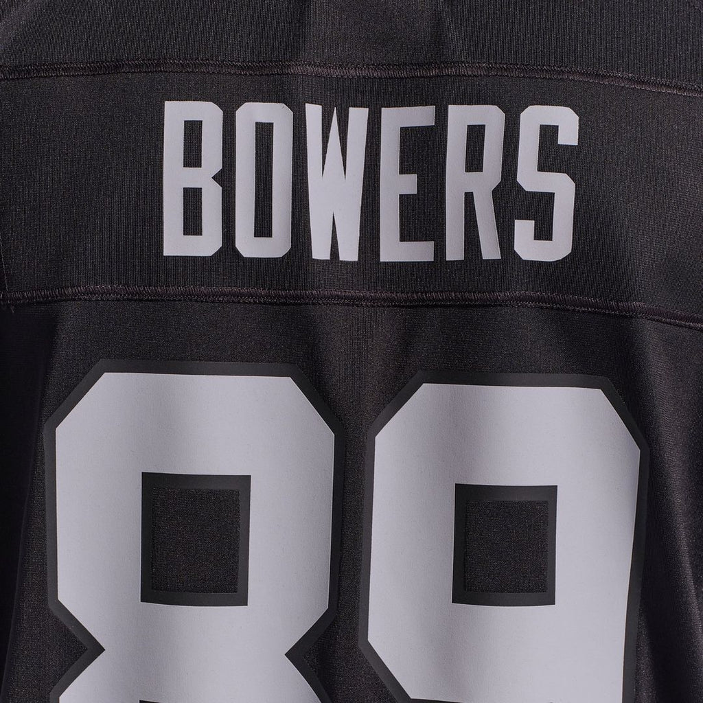Men's Las Vegas Raiders Brock Bowers Nike Black  Player Game Jersey