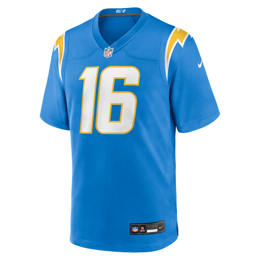 Men's Los Angeles Chargers JK Scott Nike Powder Blue Game Jersey