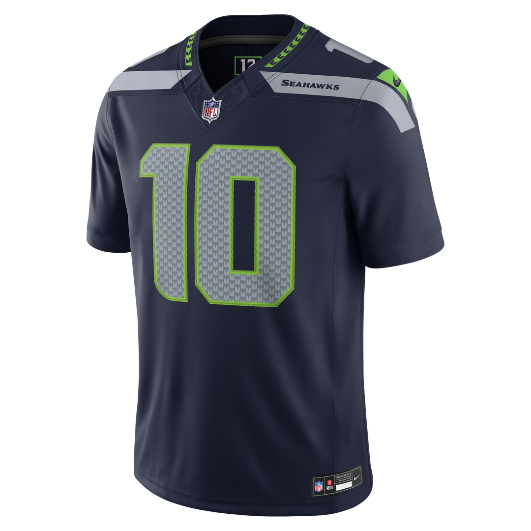 Men's Seattle Seahawks Cooper Kupp Nike College Navy Team Vapor F.U.S.E. Stitched Limited Jersey
