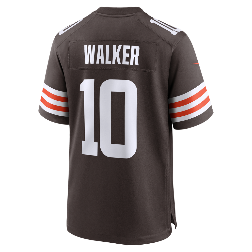 Men's Cleveland Browns Phillip Walker Nike  Brown Team Game Jersey