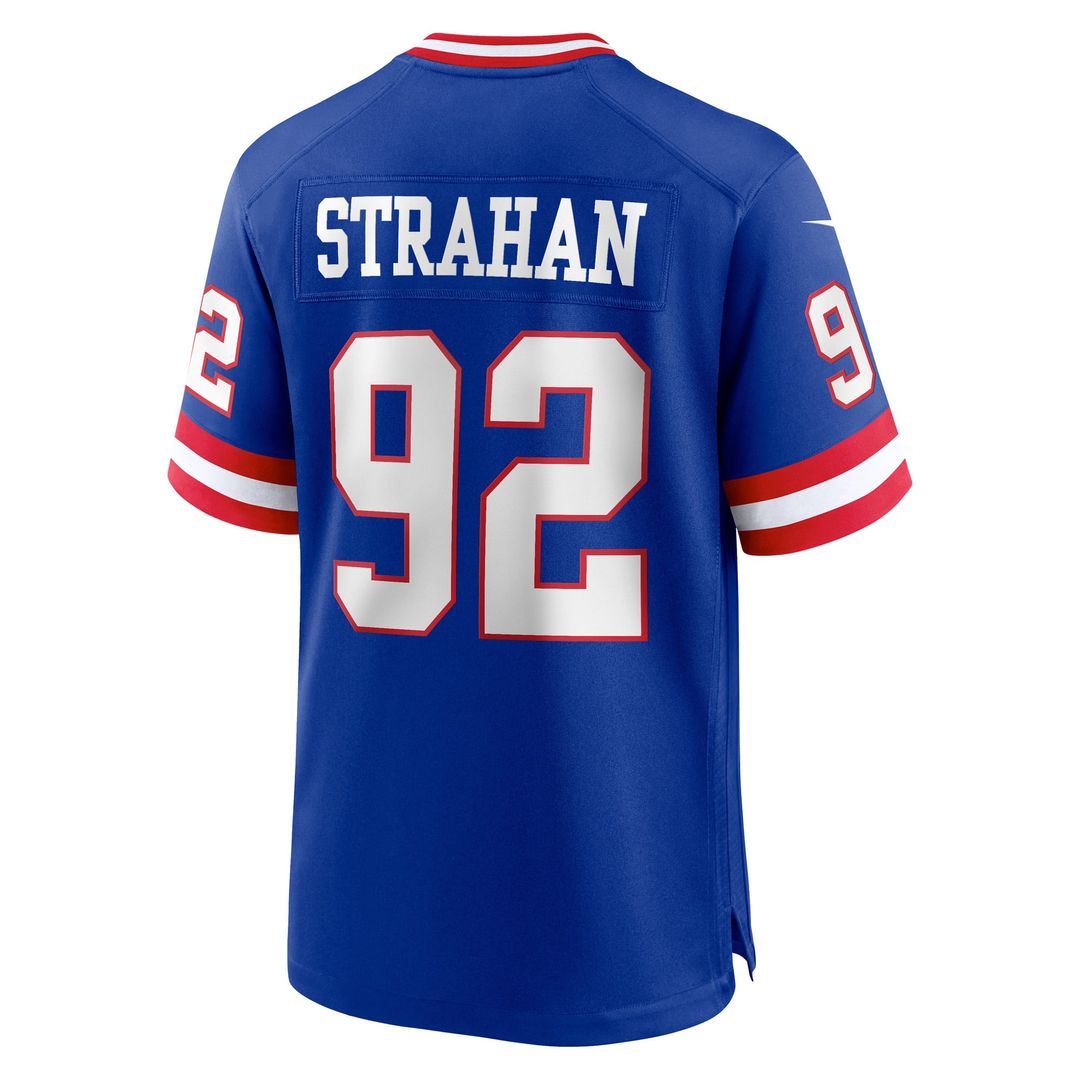 Men's New York Giants Michael Strahan Nike Royal Retired Player Alternate Game Jersey