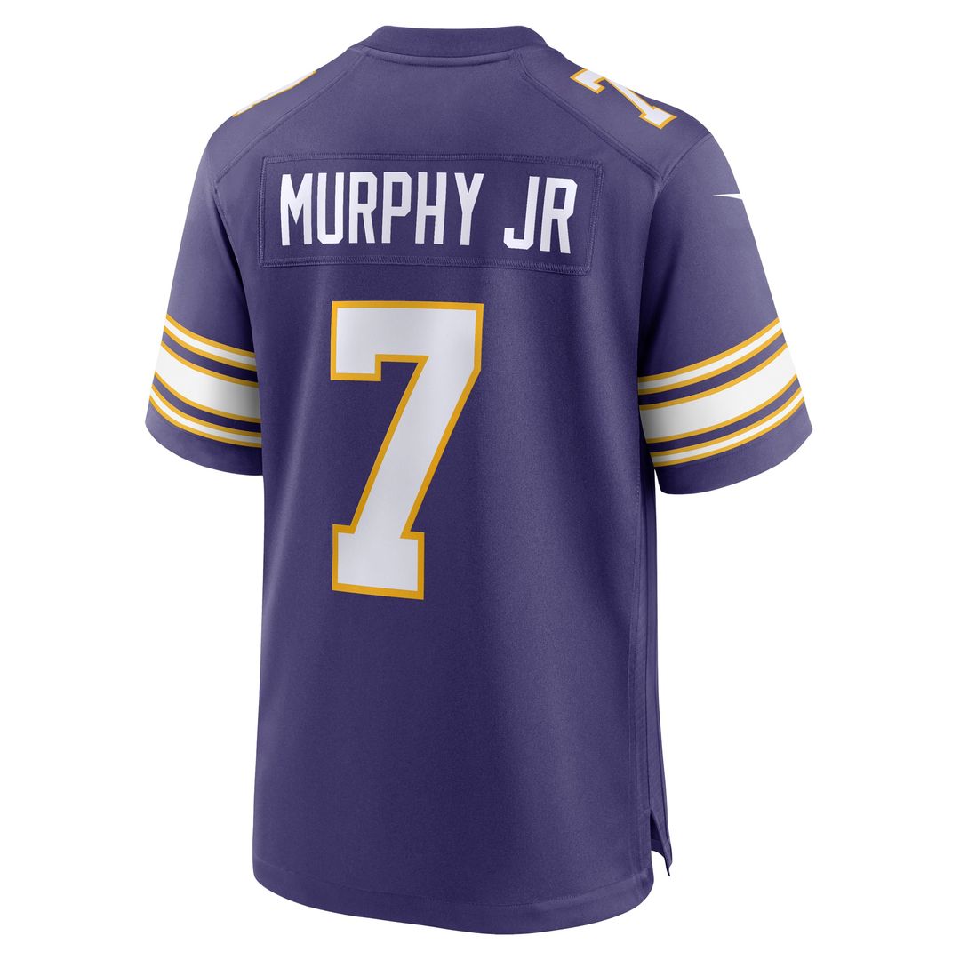 Men's Minnesota Vikings Byron Murphy Jr. Nike Purple Alternate Game Jersey