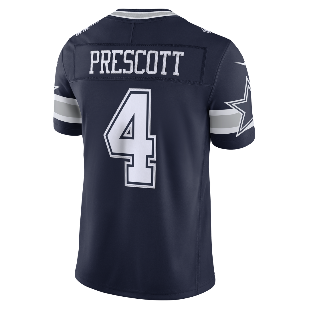 Men's Dallas Cowboys Dak Prescott Nike White Alternate Vapor F.U.S.E. Stitched Limited Jersey