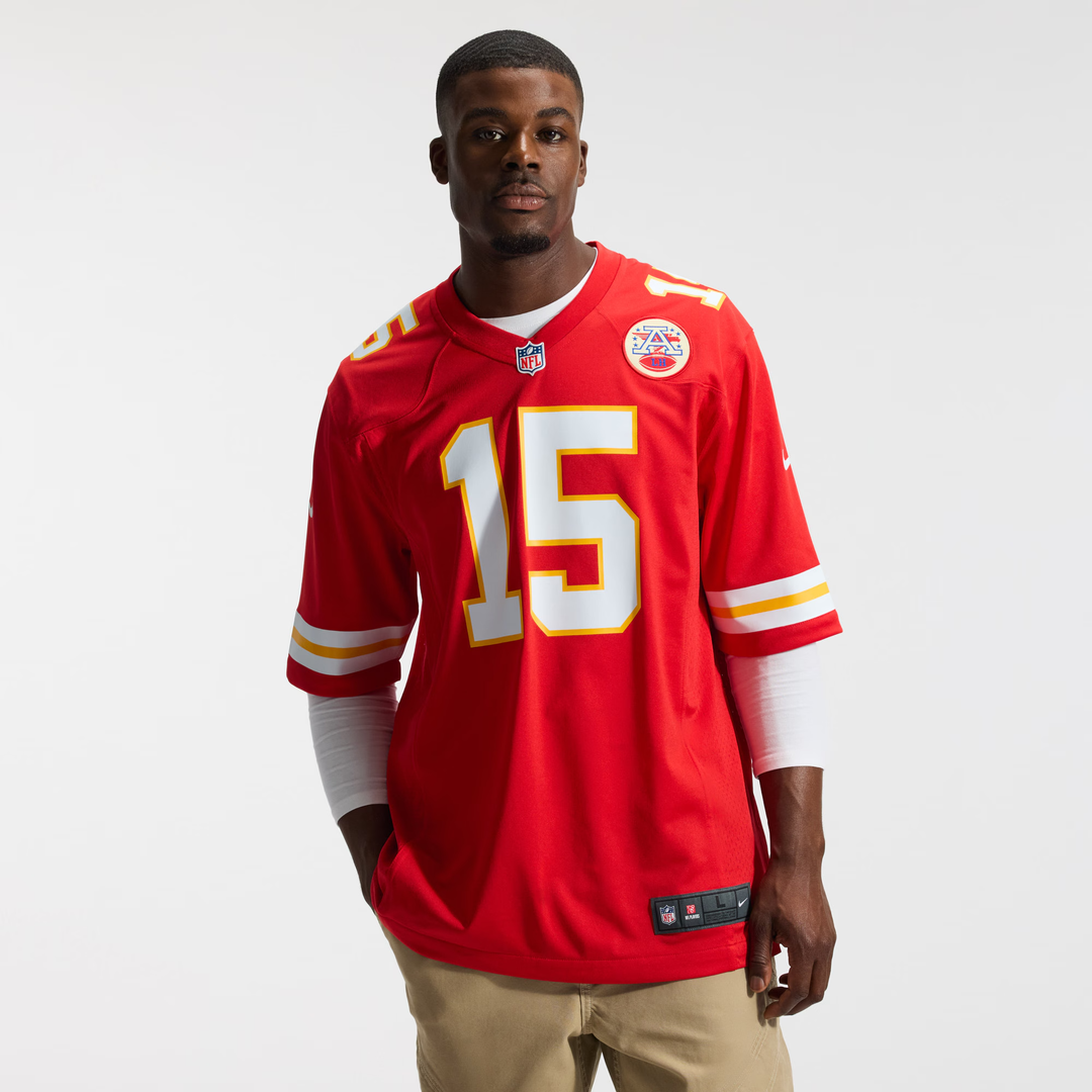Men's Kansas City Chiefs Patrick Mahomes Nike Red Game Jersey