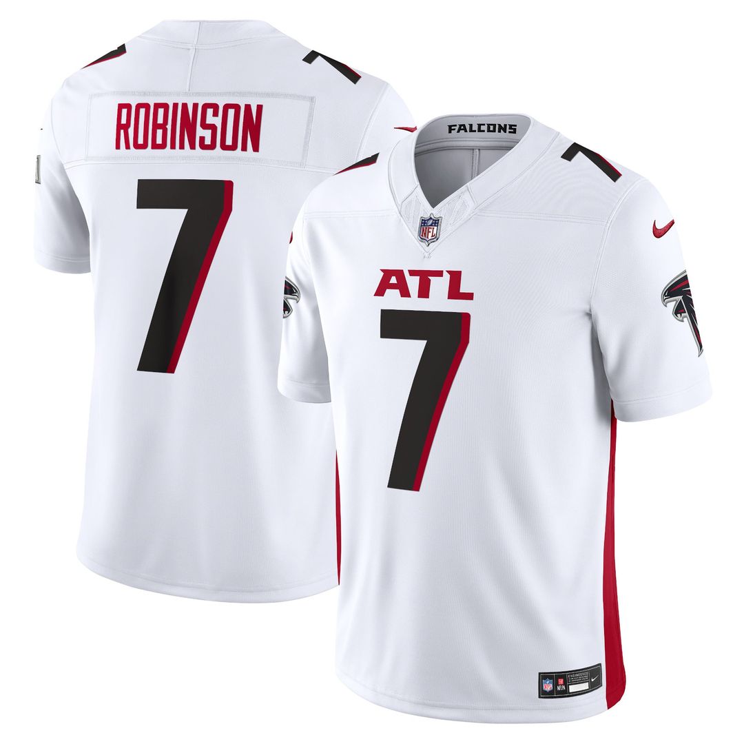 Men's Atlanta Falcons Bijan Robinson Nike Black Alternate Vapor F.U.S.E. Limited Jersey