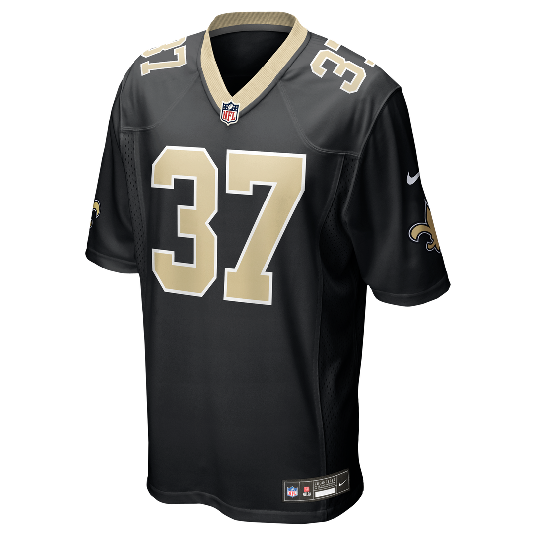 Men's New Orleans Saints Steve Gleason Nike Black Game Retired Player Jersey