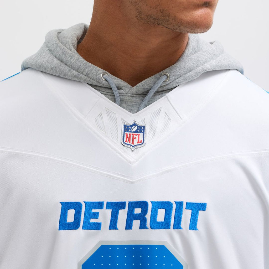 Men's Detroit Lions Jahmyr Gibbs Nike Black 2nd Alternate Vapor F.U.S.E. Limited Jersey