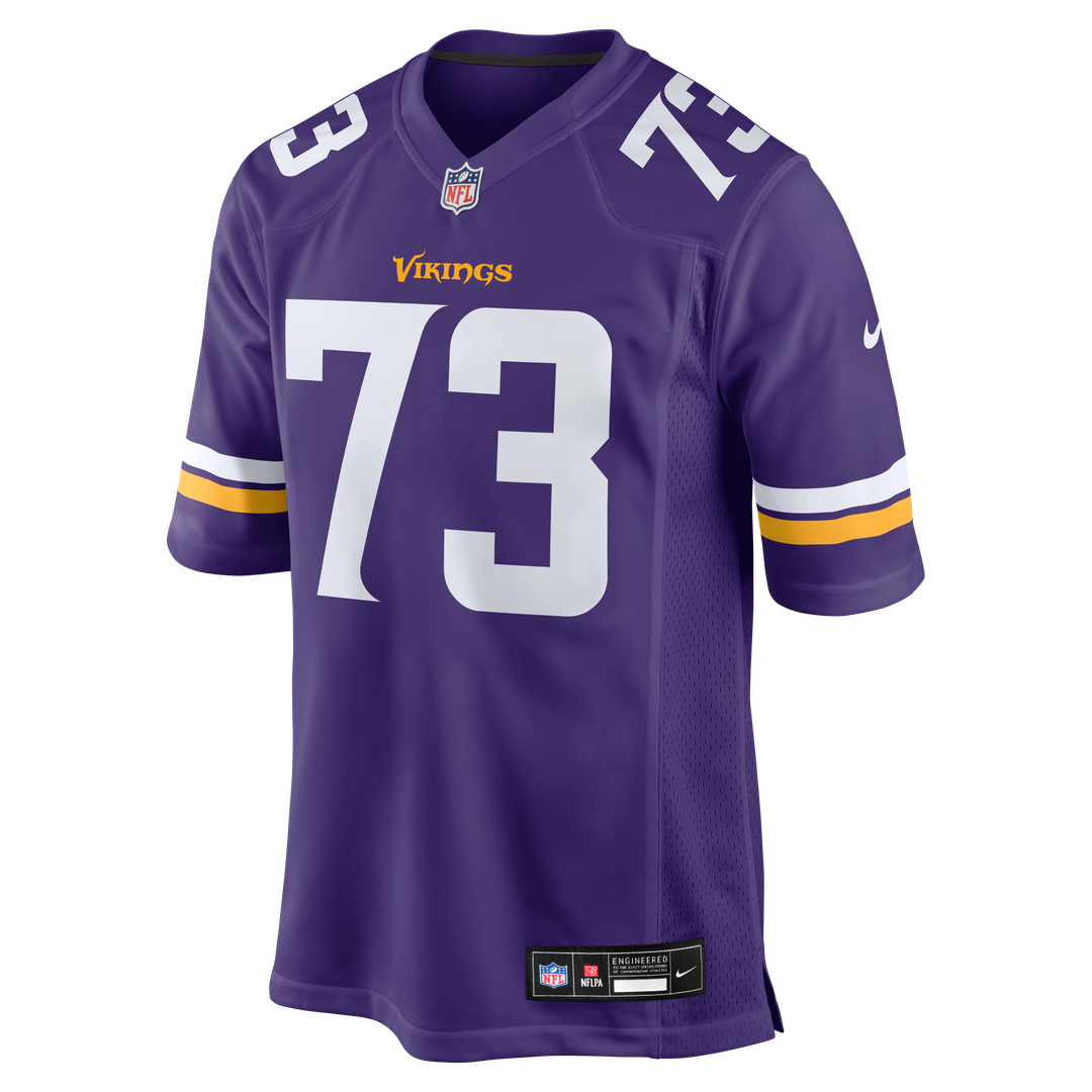 Men's Minnesota Vikings Walter Rouse Nike  Purple Team Game Jersey