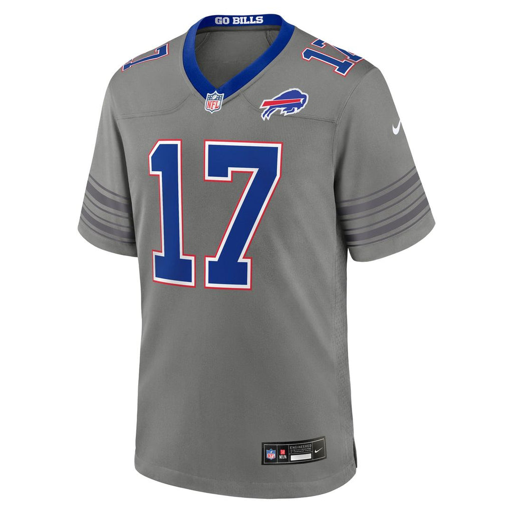 Men's Buffalo Bills Josh Allen Nike White White Game Player Jersey