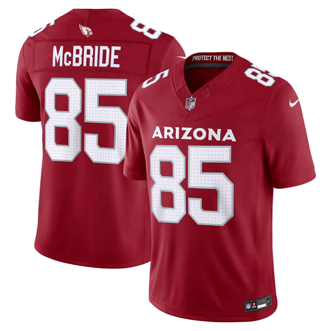 Men's Arizona Cardinals Trey McBride Nike Black Alternate Vapor F.U.S.E. Stitched Limited Jersey