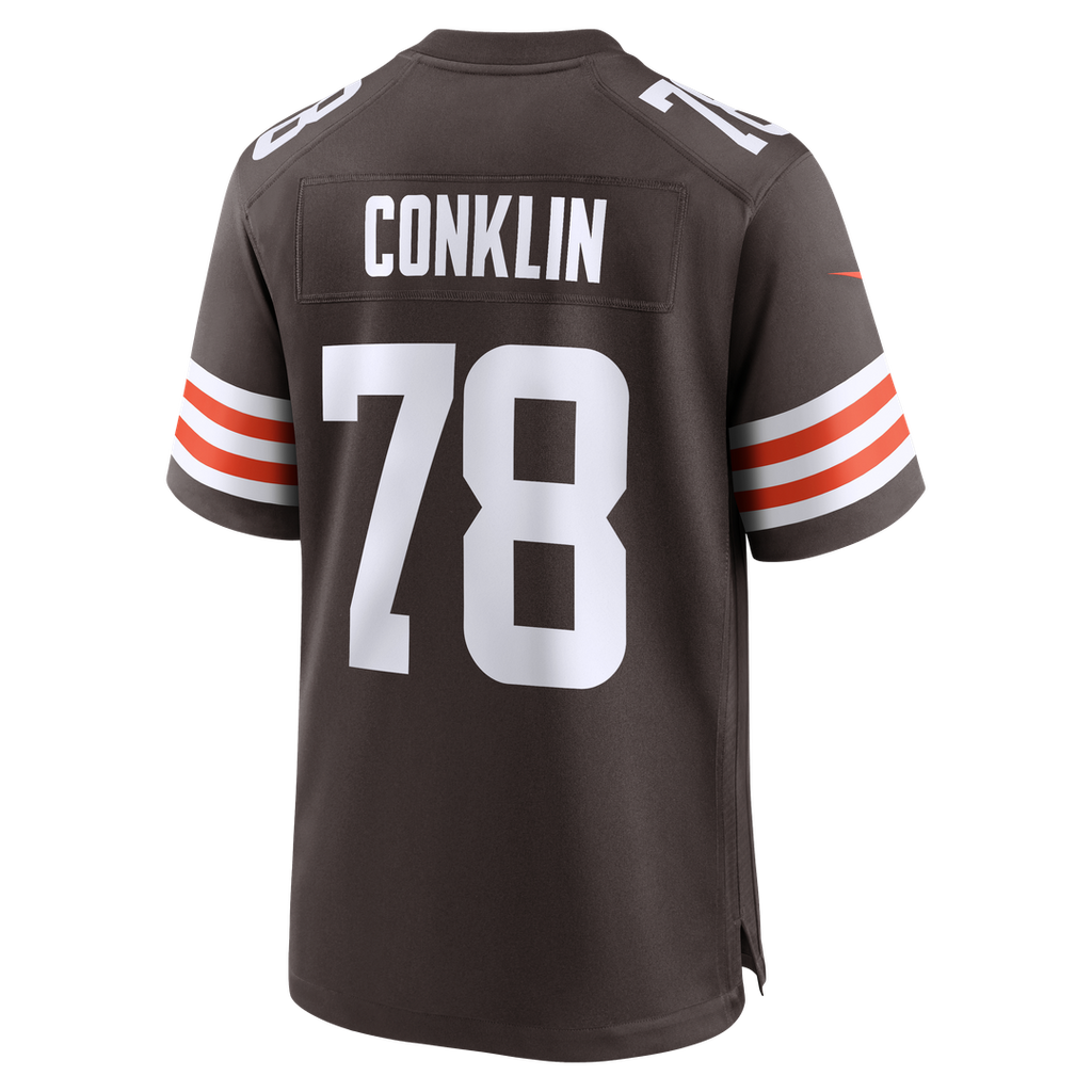Men's Cleveland Browns Jack Conklin Nike  Brown Team Game Jersey
