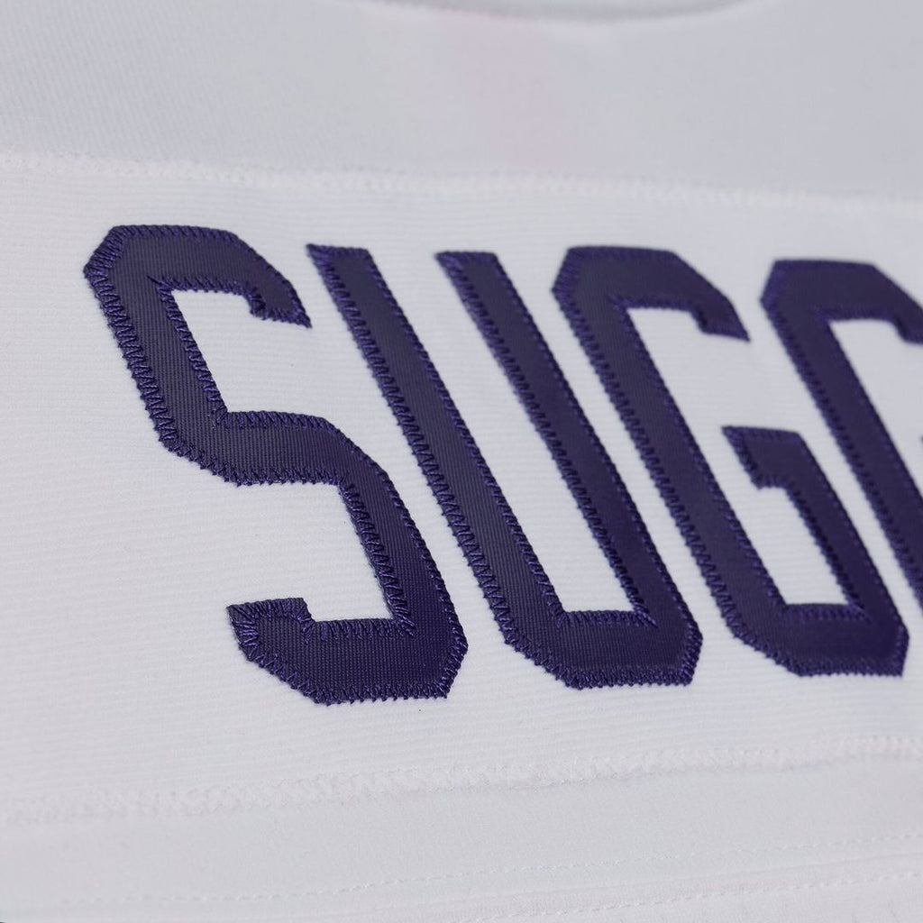 Men's Baltimore Ravens Terrell Suggs Mitchell & Ness White 2003 Legacy Replica Player Jersey
