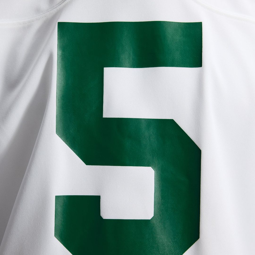 Men's New York Jets Garrett Wilson Nike Legacy White Game Jersey