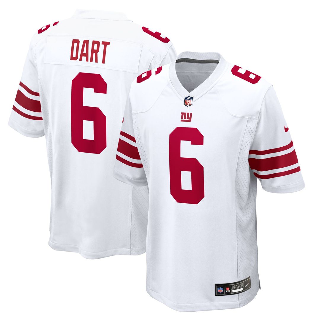 Men's New York Giants Jaxson Dart Nike Royal Team Game Jersey