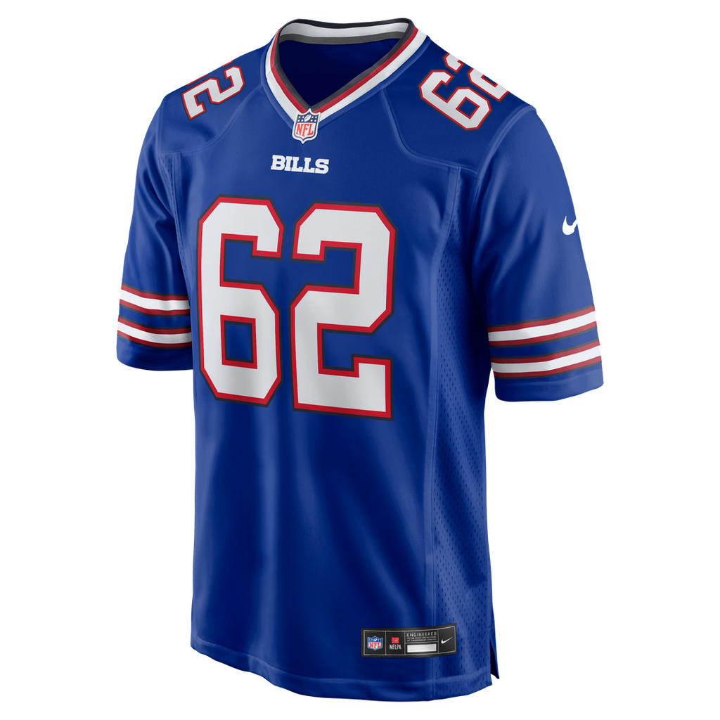 Men's Buffalo Bills Sedrick Van Pran-Granger Nike  Royal Game Jersey