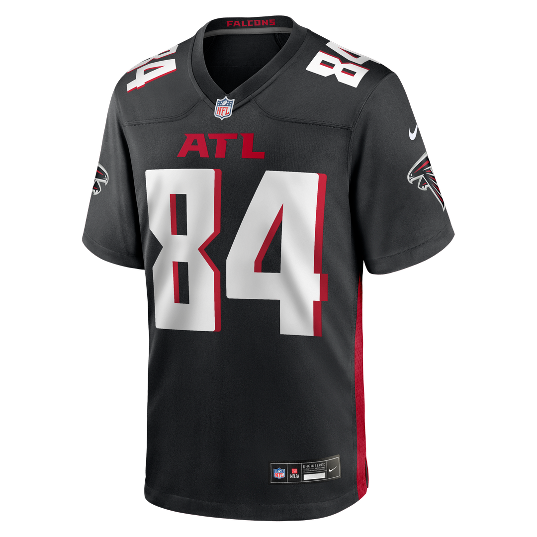 Men's Atlanta Falcons Alfred Jenkins Nike Black Game Retired Player Jersey