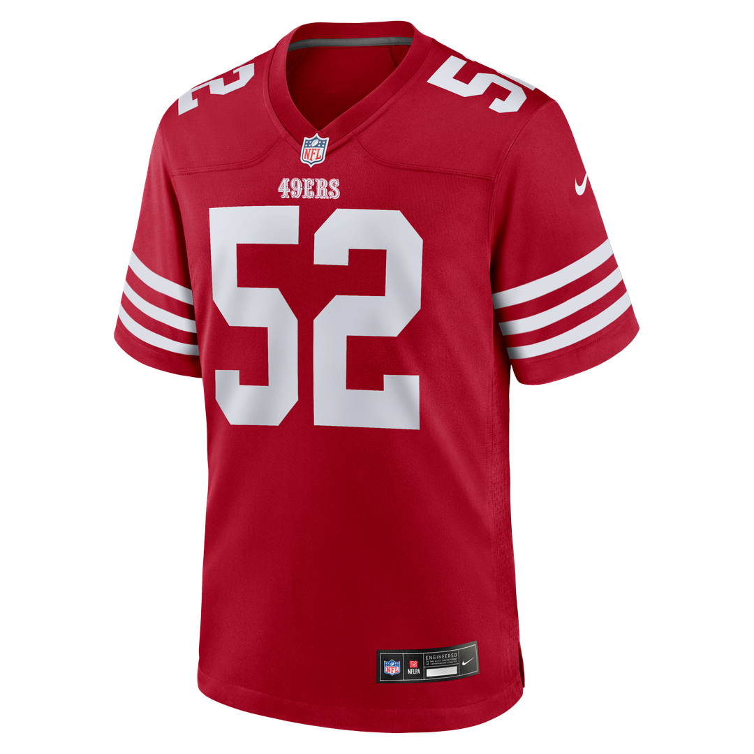 Men's San Francisco 49ers Patrick Willis Nike Scarlet Retired Player Game Jersey