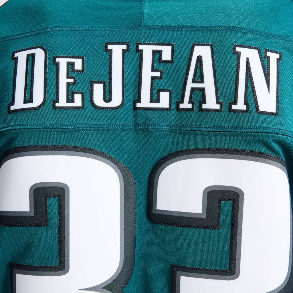 Men's Philadelphia Eagles Cooper DeJean Nike Kelly Green Alternate Vapor F.U.S.E. Stitched Limited Jersey