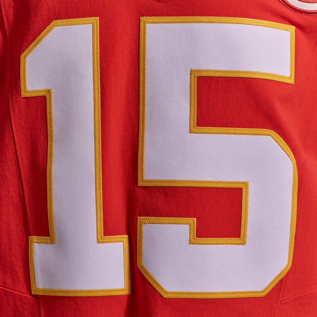 Men's Kansas City Chiefs Patrick Mahomes Nike Red Team Vapor F.U.S.E. Elite Jersey
