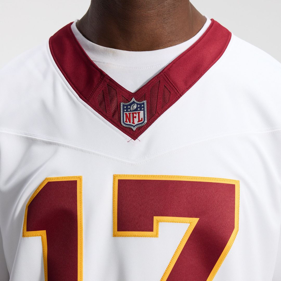 Men's Washington Commanders Terry McLaurin Nike White Vapor F.U.S.E. Stitched Limited Jersey