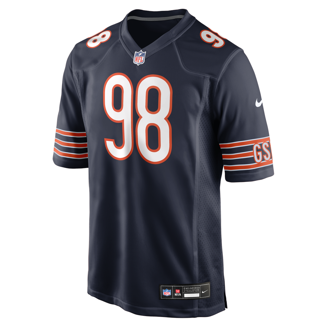 Men's Chicago Bears Montez Sweat Nike  Navy  Game Jersey
