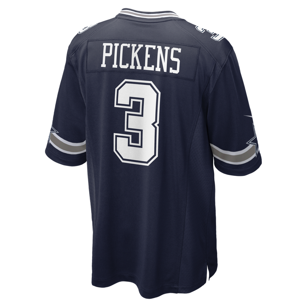 Men's Dallas Cowboys George Pickens Nike Navy Game Jersey