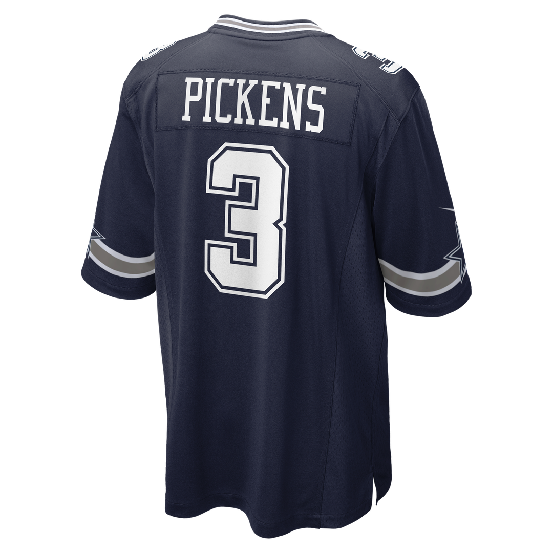 Men's Dallas Cowboys George Pickens Nike Navy Game Jersey