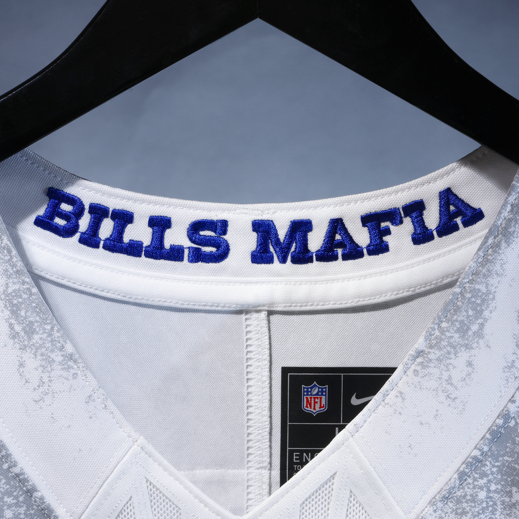 Men's Buffalo Bills Matt Milano Nike White Rivalries Collection Stitched Limited Jersey