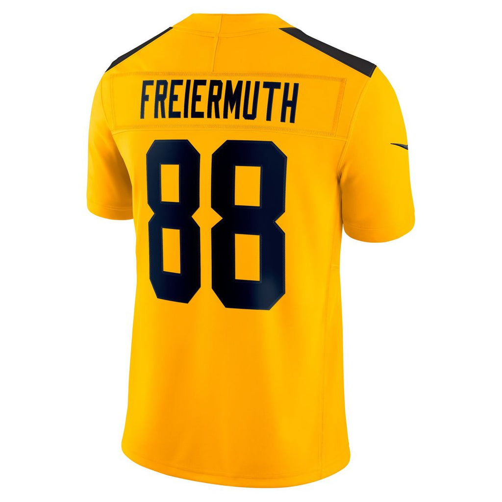 Men's Pittsburgh Steelers Pat Freiermuth Nike Gold Alternate Vapor F.U.S.E. Limited Jersey